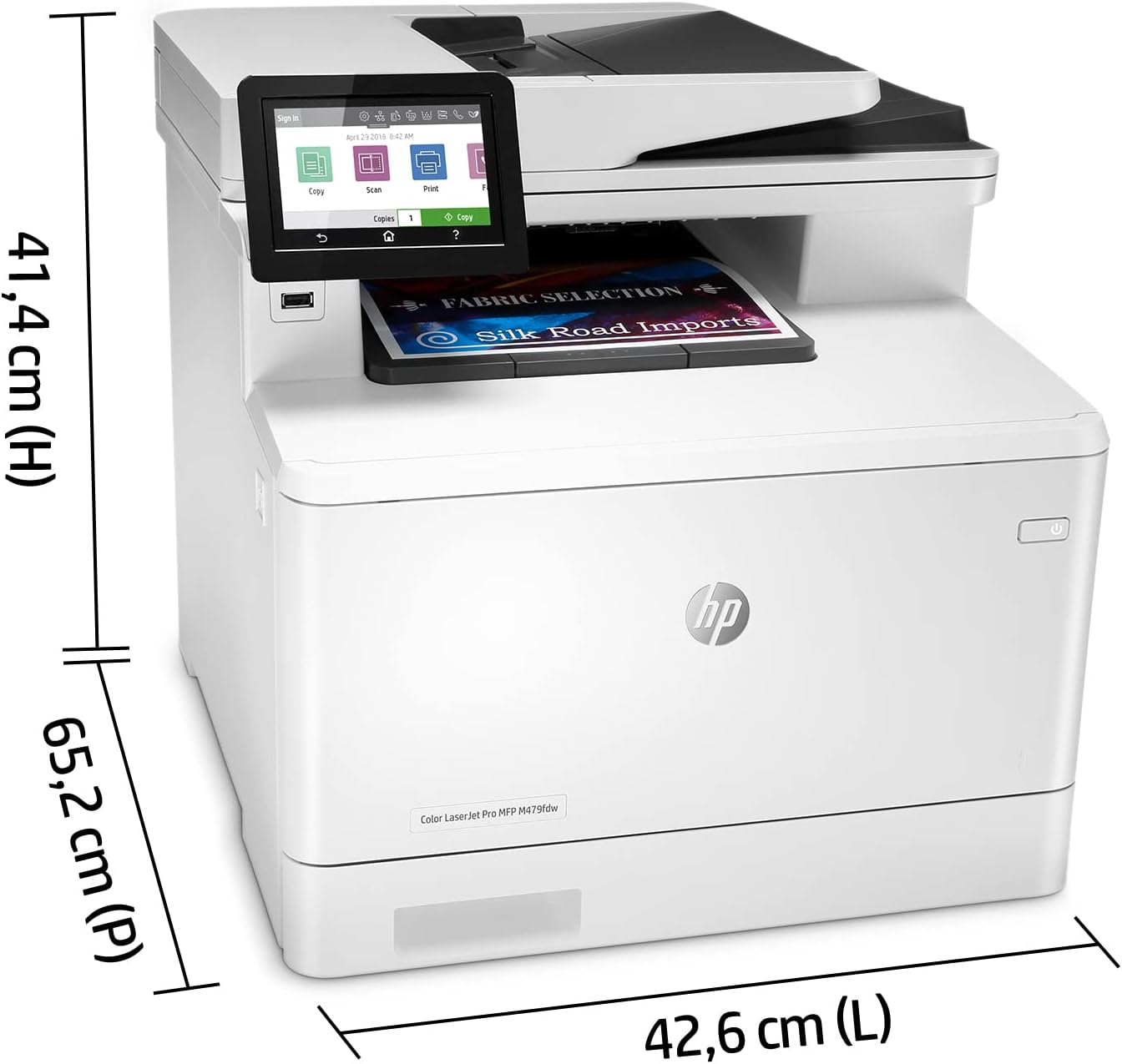 HP M479fdn Color LaserJet Pro Multifunction Printer