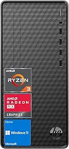 HP TPC-F124-MT Desktop Ryzen 3 32GB RAM 1TB SSD Windows 11 — main product image