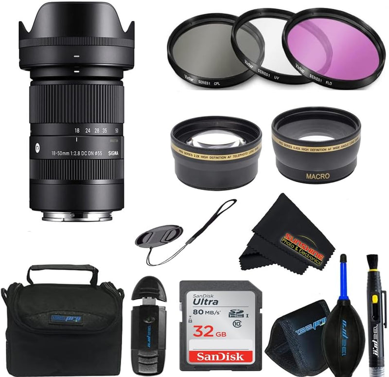Sigma 18-50mm f/2.8 DC DN Canon RF Lens — main product image