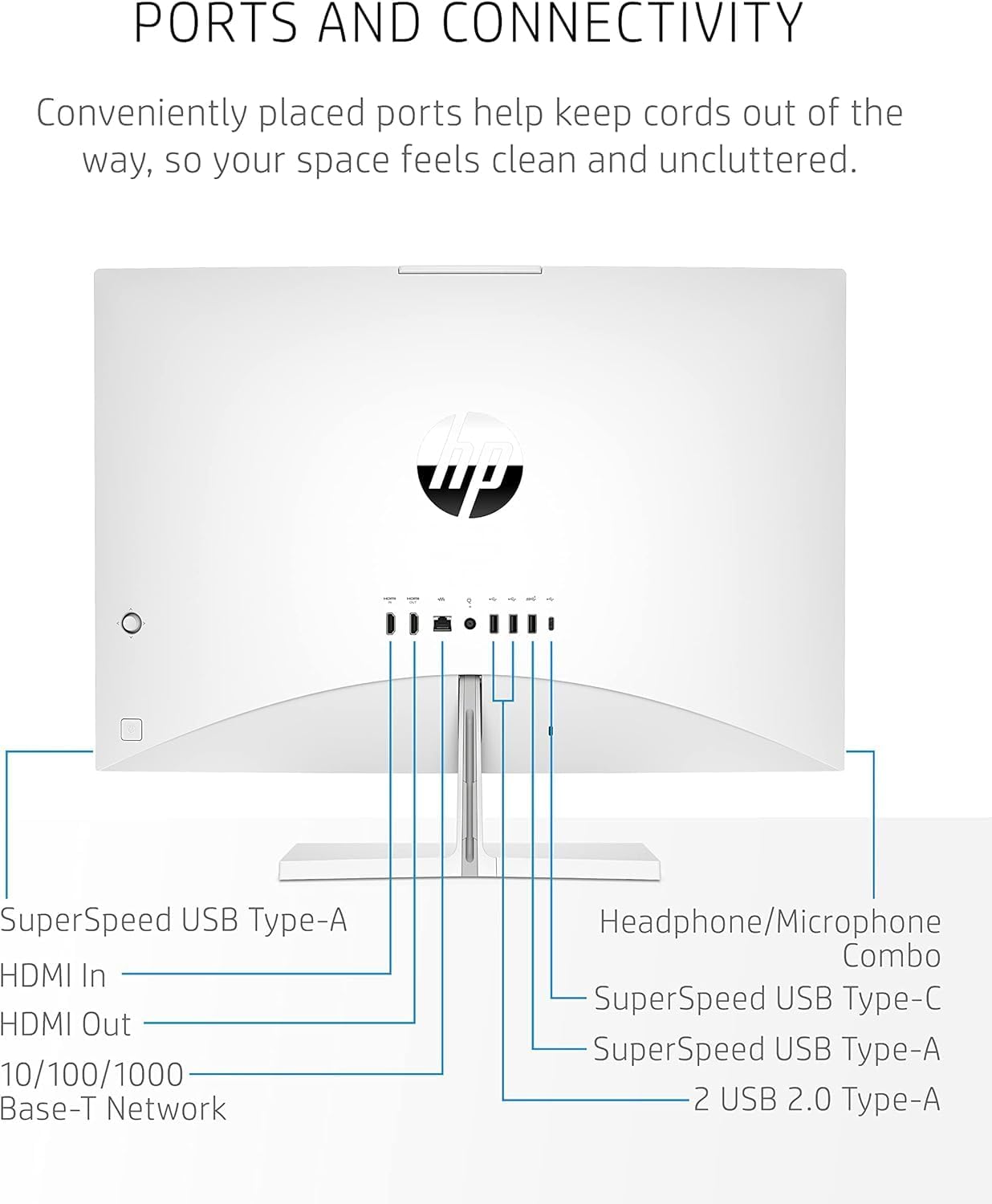 HP TPC-Q087 Pavilion 27" AIO Desktop RTX 3050