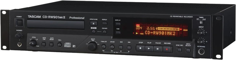 Tascam CD-RW901MKII Professional Rackmount CD Recorder — main product image