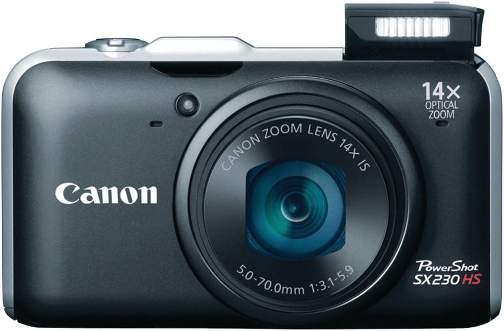 Canon 5043B001 PowerShot SX230 HS 12.1MP Camera Black