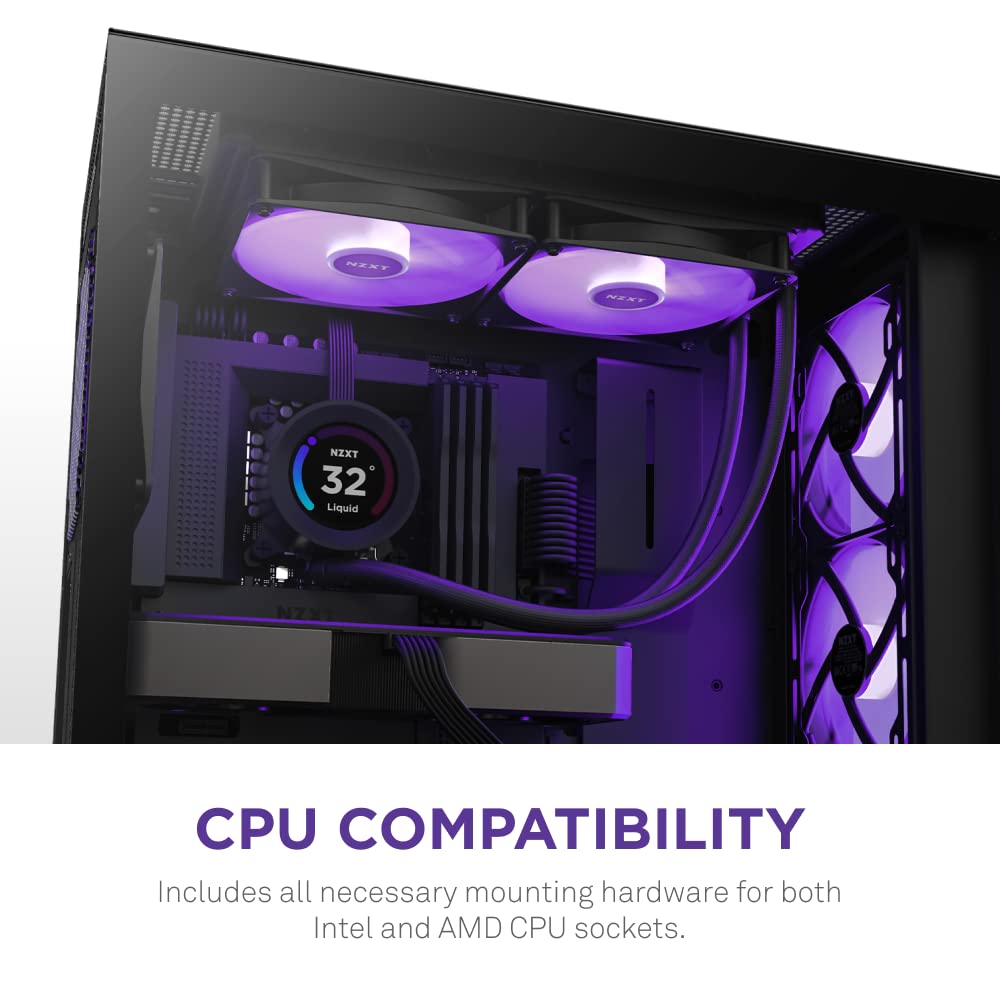 NZXT RL-KR28E-B1 Kraken Elite 280 RGB AIO Cooler