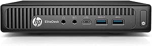 HP EliteDesk 800 G2 Mini - i7, 32GB, 256GB SSD (Renewed)
