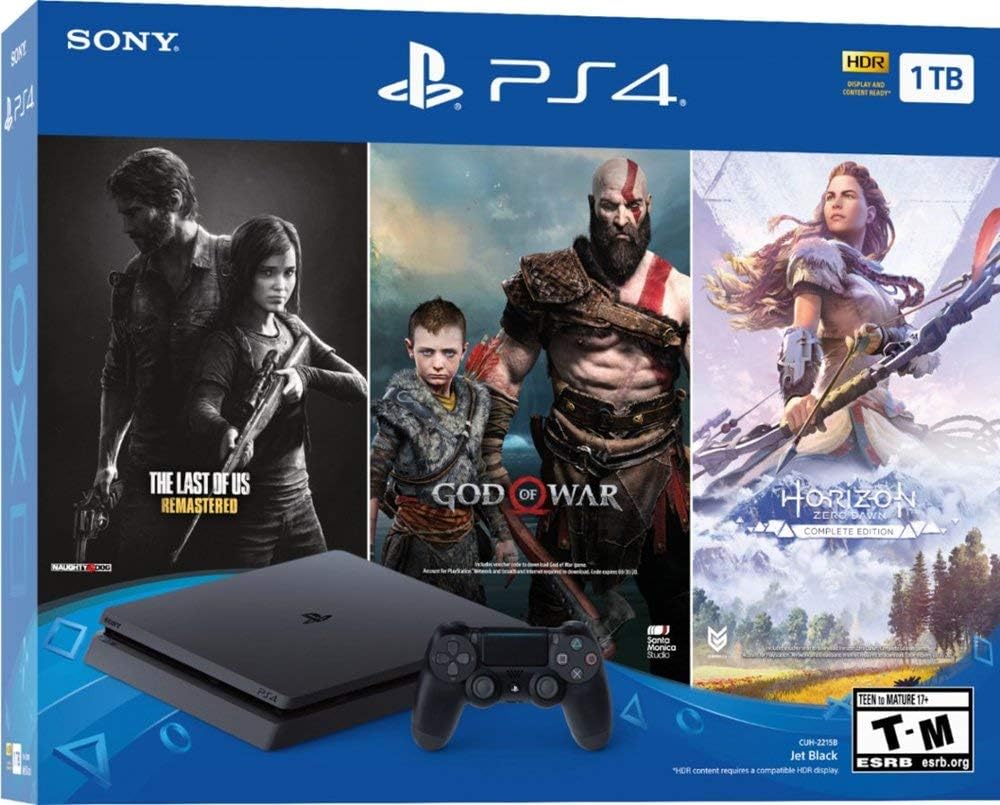 Sony dualshock PlayStation 4 Slim 1TB HDD Console Bundle