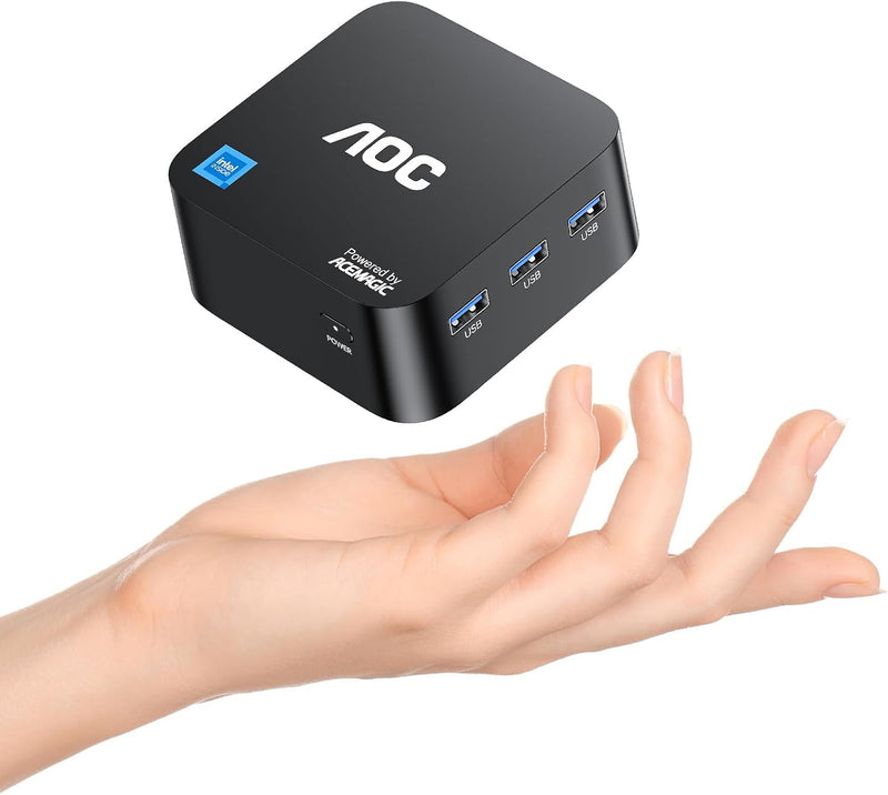 AOC Celeron T8PLUS Mini PC N97 16GB RAM 512GB SSD — main product image