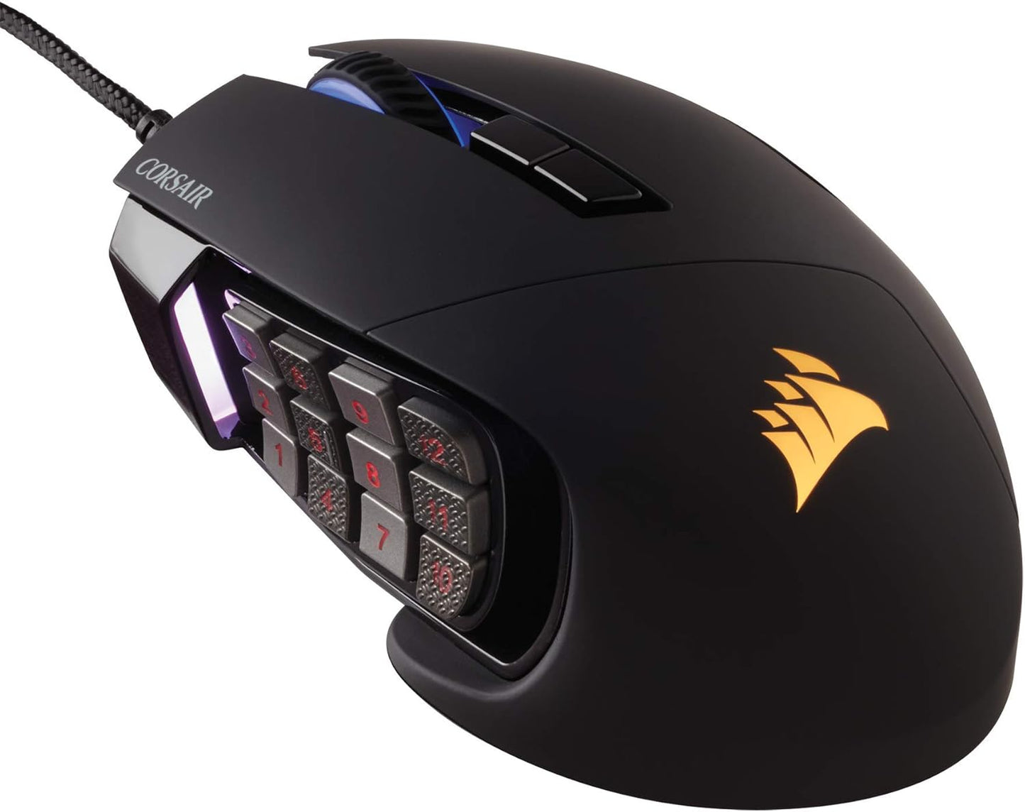 Corsair Scimitar RGB Elite Gaming Mouse (Renewed)