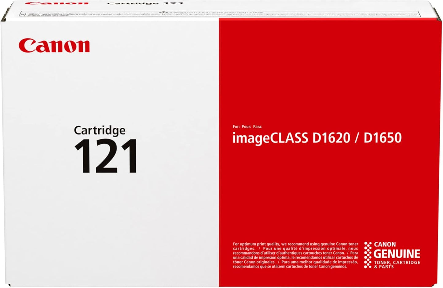 Canon 121 Black Toner Cartridge for imageCLASS D1650