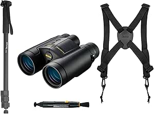 Nikon Laserforce 10x42 Rangefinder Binoculars Bundle