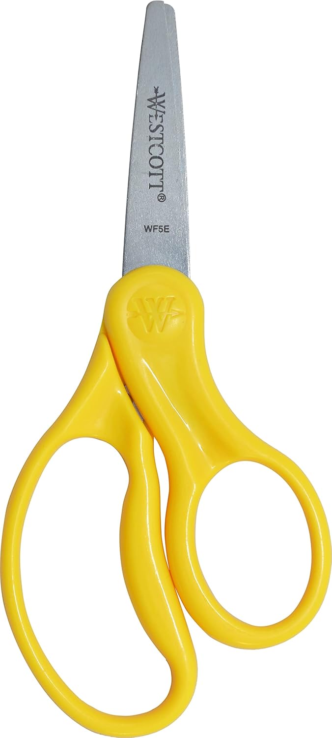 Westcott 13132 Kids Scissors 5" 2-Pack