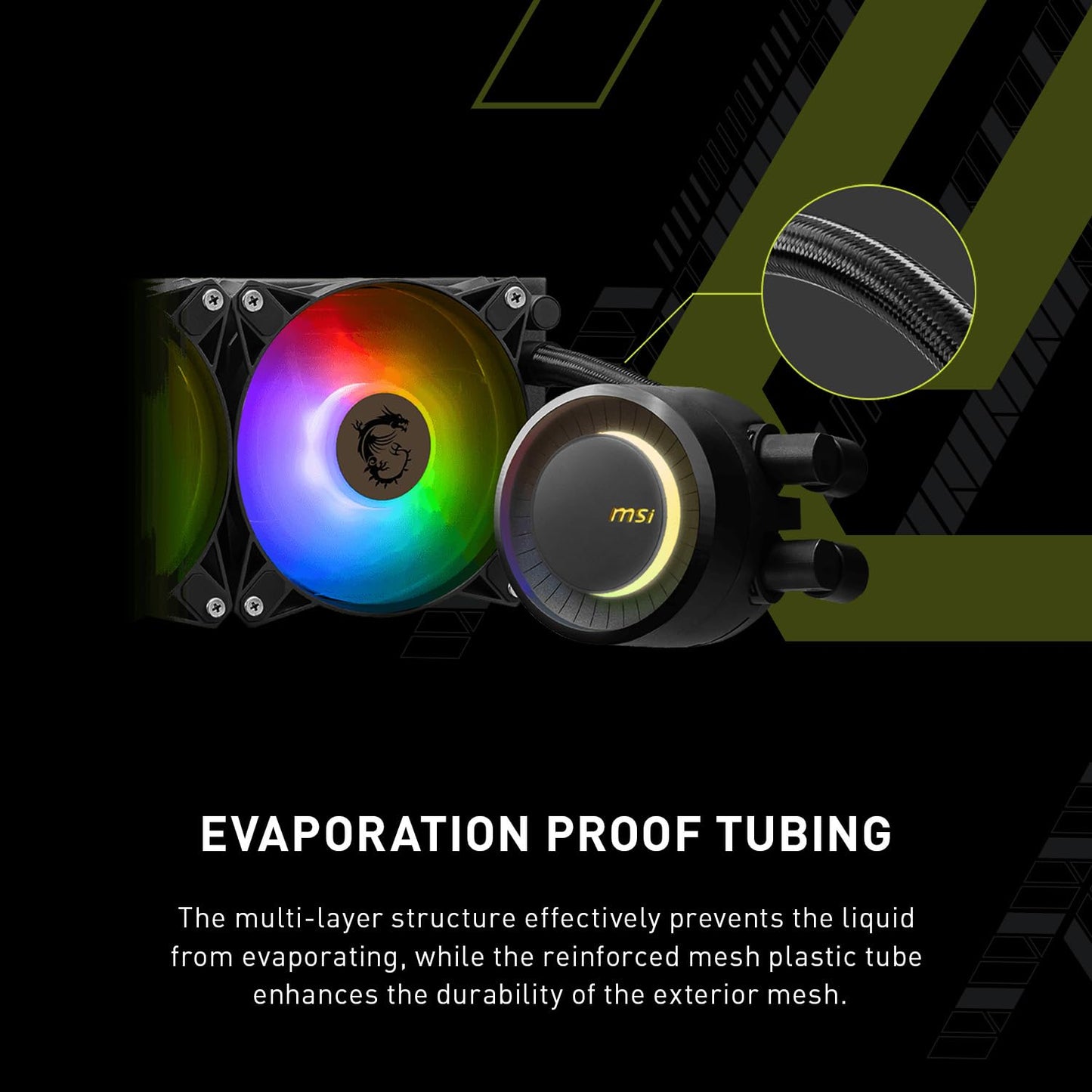 MSI MAG CORELIQUID E360 Black AIO CPU Cooler