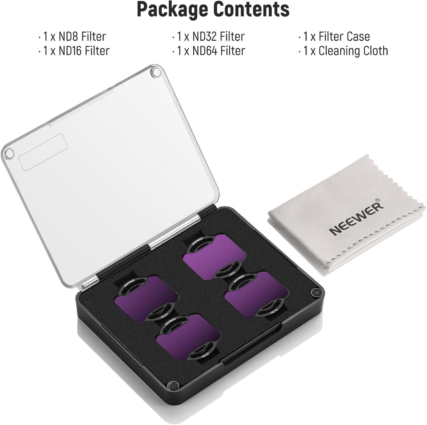 NEEWER Snap On ND Filter Set DJI Avata 2