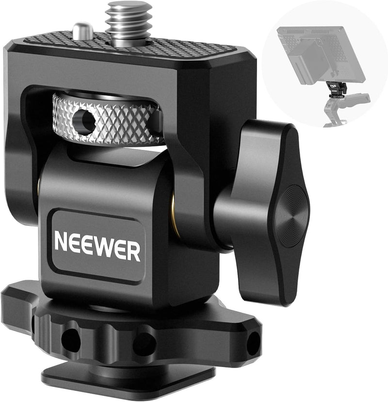 Neewer MA006 Camera Monitor Mount Cold Shoe Swivel Tilt — main product image