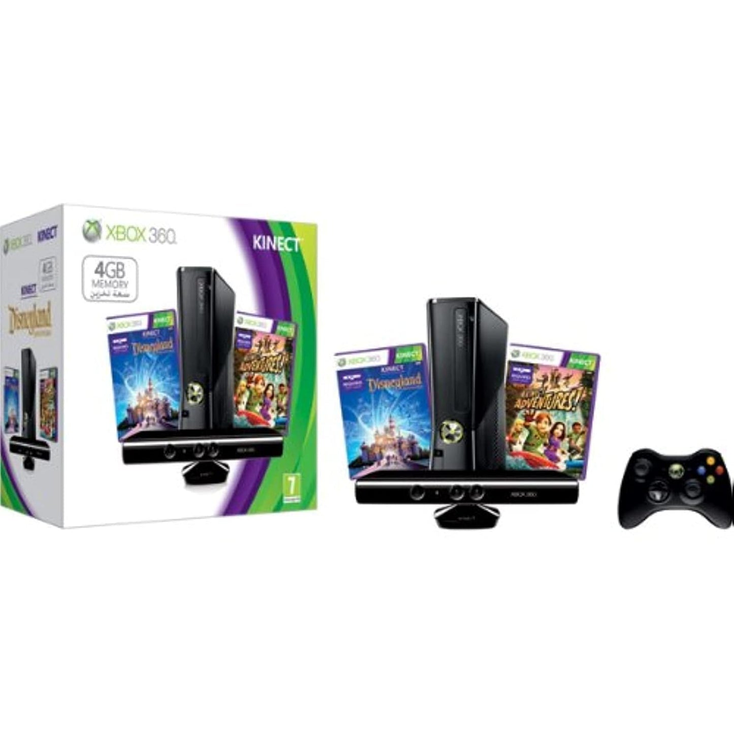 Microsoft Xbox 360 4GB Kinect Console Bundle