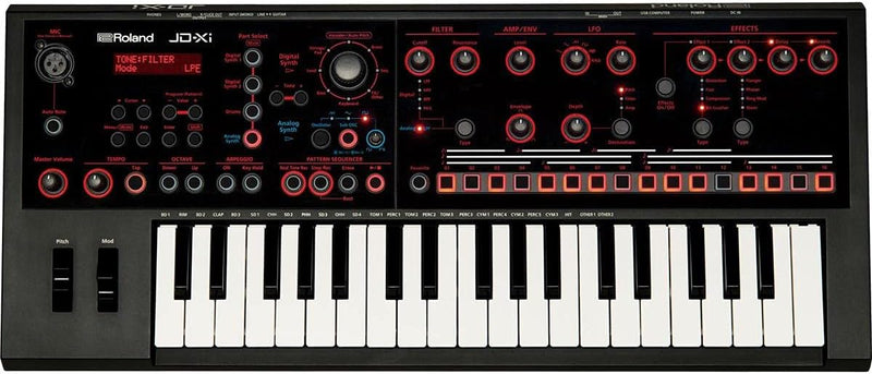 Roland JD-XI 37-Key Analog/Digital Synthesizer — main product image