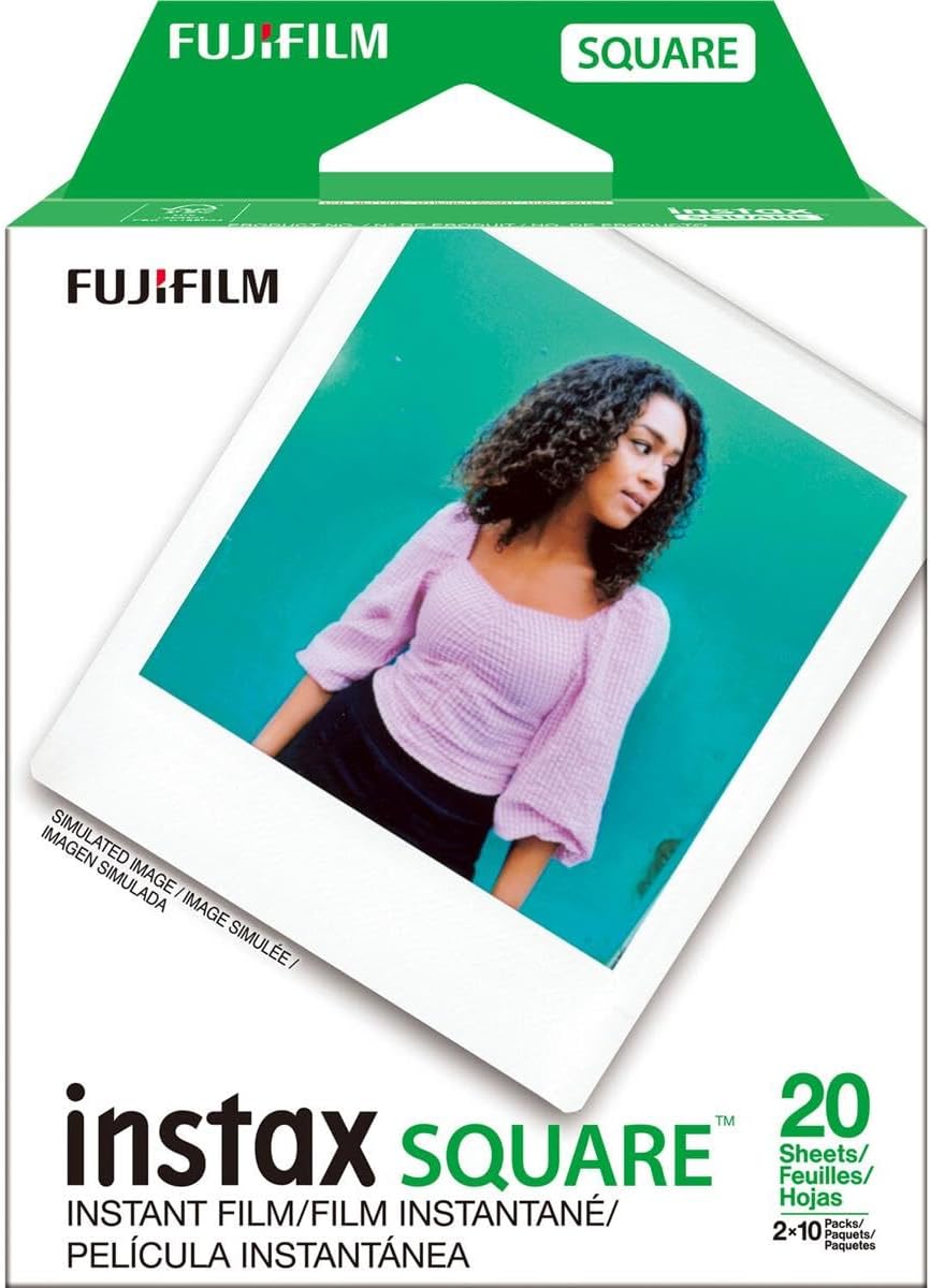 Fujifilm instax SQUARE Film Twin Pack 40 Exposures