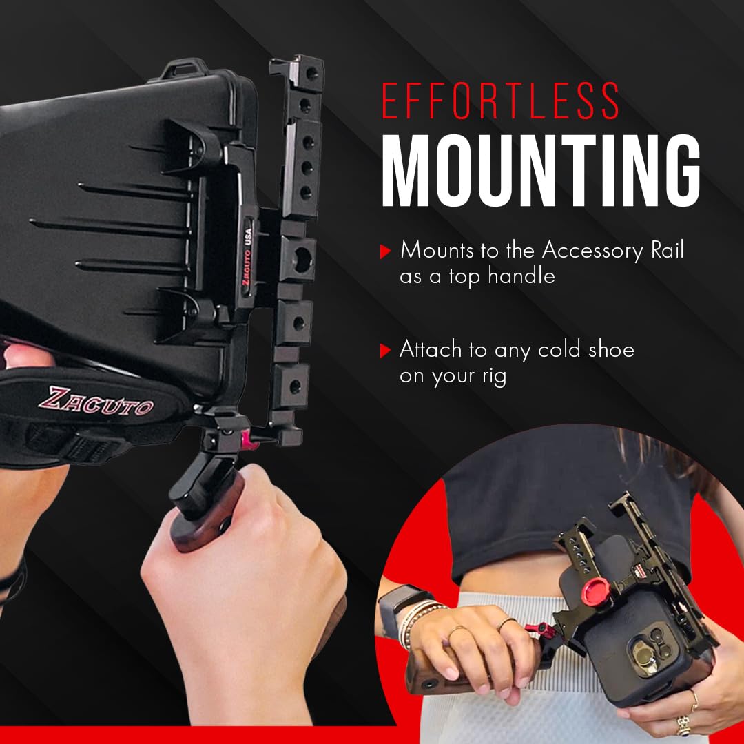Zacuto Z-SM-DG Director’s Grip - Smartphone Filmmaking Accessory