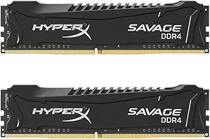 HyperX Savage Black 32GB (2x16GB) DDR4 2666MHz Memory — main product image