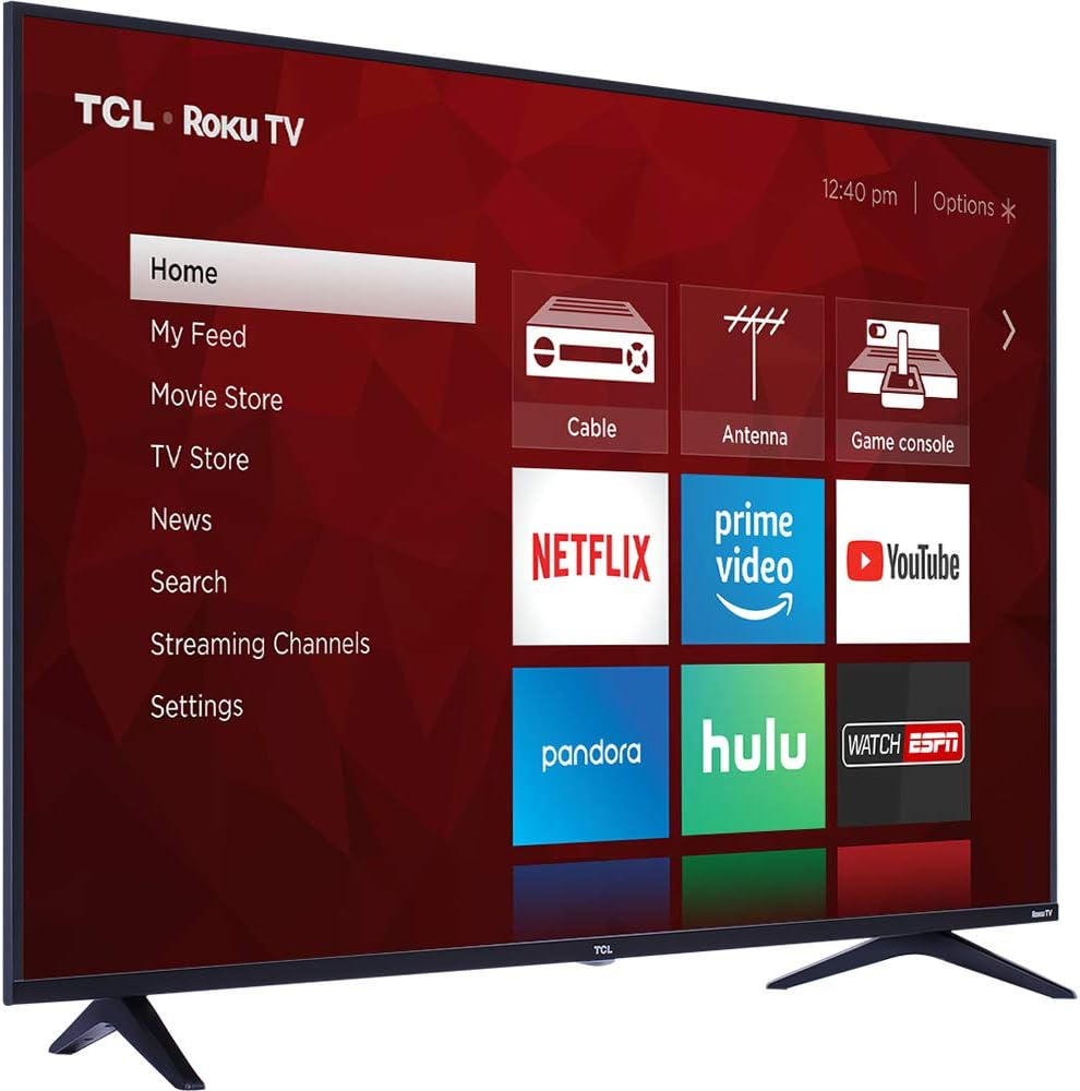 TCL 55S517 55-Inch 4K Roku Smart TV