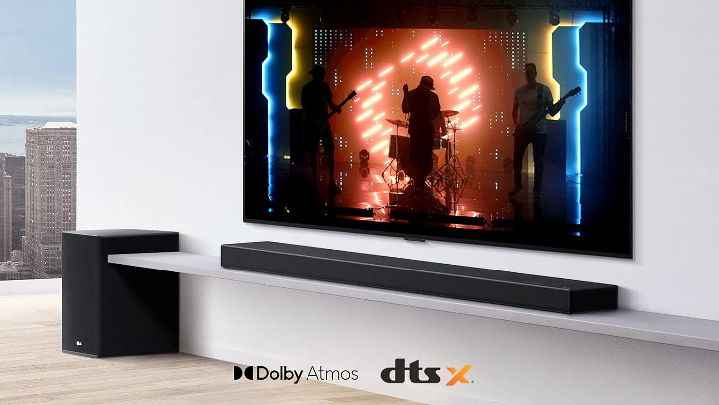 LG 65NANO80UPA 65" NanoCell 4K TV Atmos Soundbar(Used)