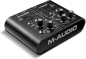 M-Audio MTRACKPLUS Two-Channel USB Audio MIDI Interface