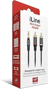 IK Multimedia 119157 iLine RCA Output Adapter Cable