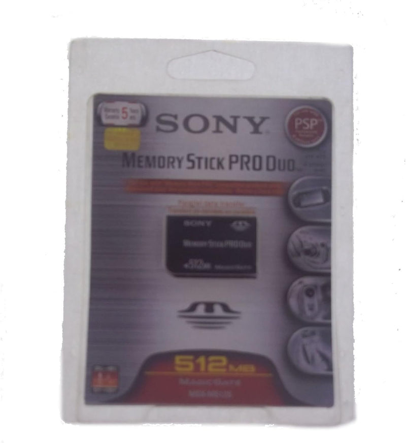 Sony MSXM-512S Memory Stick PRO Duo - 512MB — main product image