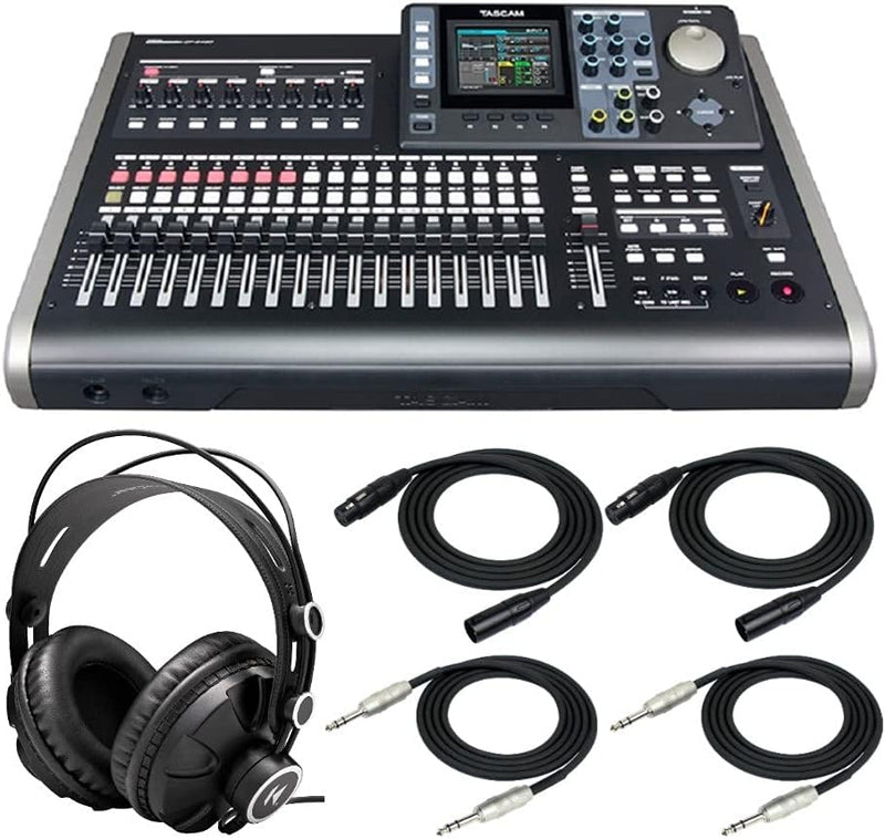 Tascam DP-24SD 24-Track Digital PortaStudio Recorder Bundle — main product image