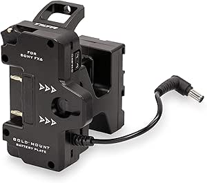 Tilta ES-T20-BTP-AB Sony FX6 Battery Plate Gold Mount — main product image