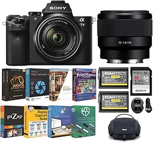 Sony Alpha a7II 28-70mm Lens Bundle with Software