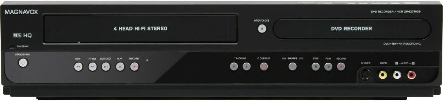 Magnavox ZV427MG9 DVD Recorder VCR Combo Player