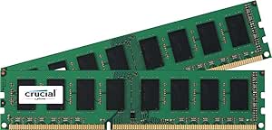 Crucial CT2KIT25664BA160BJ 4GB (2x2GB) DDR3 1600MHz DIMM
