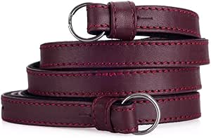 Leica 14468 Traditional Nappa Bordeaux Camera Strap