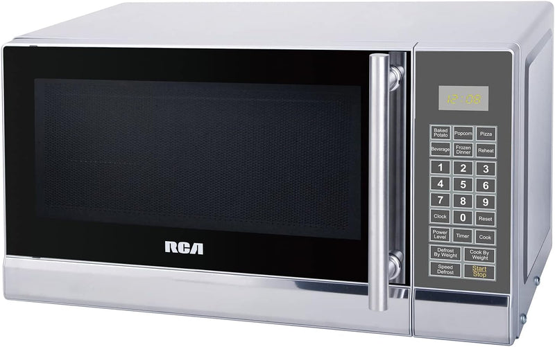 RCA RMW741 0.7 Cu Ft Stainless Steel Countertop Microwave — main product image