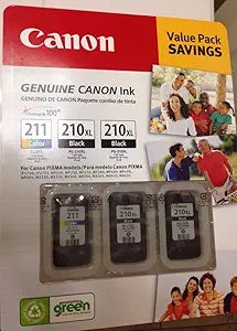 Canon RW-KN-1563 211/210XL Ink Cartridge Value Pack