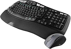 Logitech MK560 Wireless Wave Combo Plus: Keyboard & Mouse