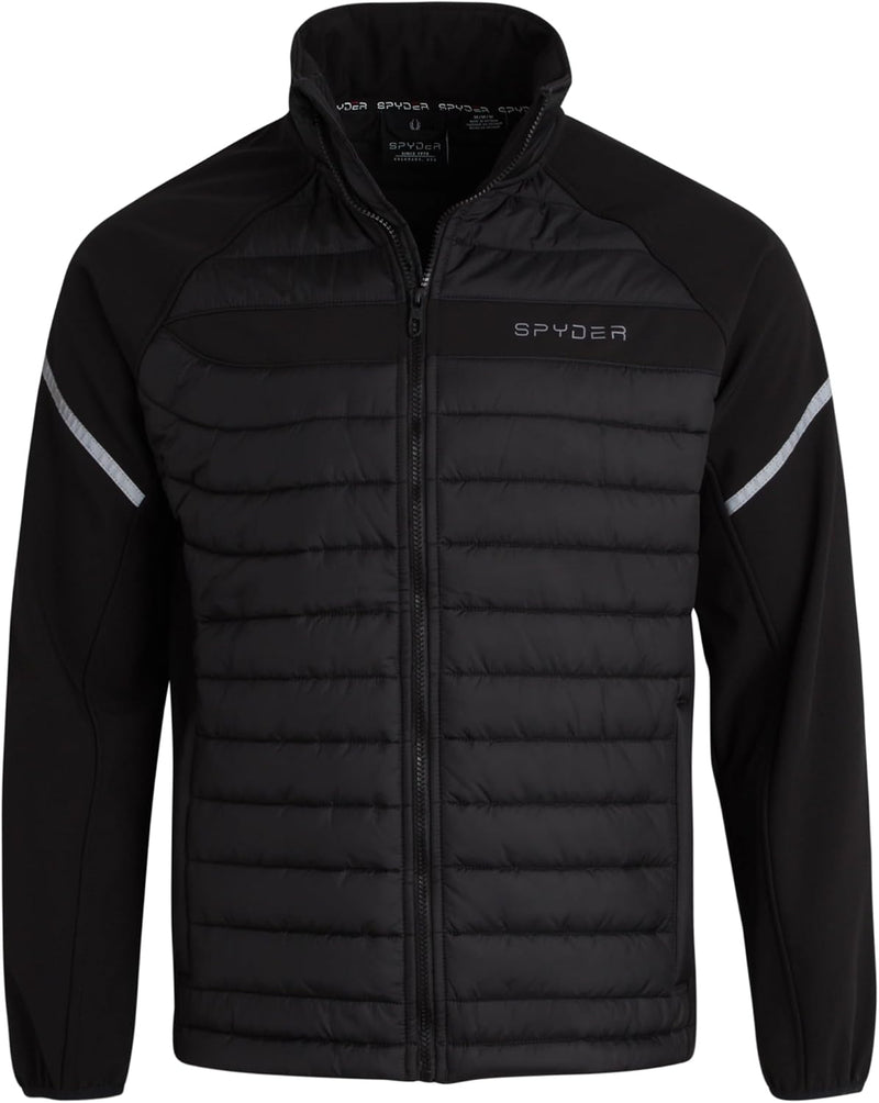 Spyder Softshell 2fer Men's Insulated Puffer Jacket — main product image
