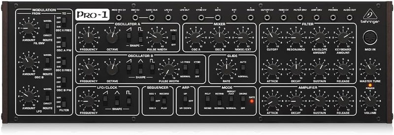 Behringer PRO-1 Analog Tabletop Synthesizer — main product image