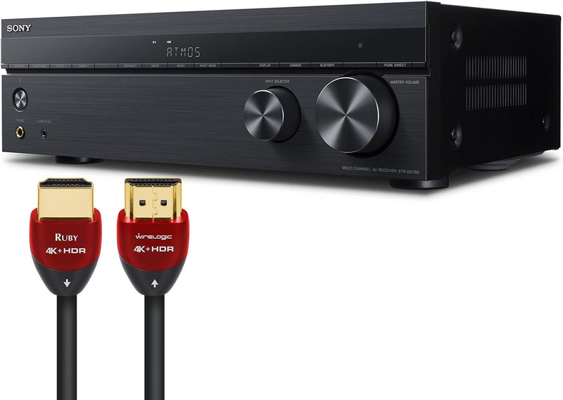 Sony STR-DH790 7.2 Ch AV Receiver HDMI Cable Bundle — main product image