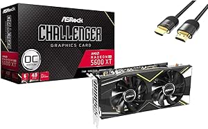 ASRock Challenger D RX 5600 XT OC Graphics Card — main product image