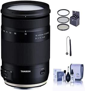 Tamron 18-400mm Lens for Nikon F with Filter & Cleaning Kit — main product image
