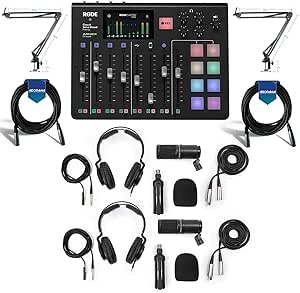 Rode RODECaster Pro Podcast Production Console Bundle