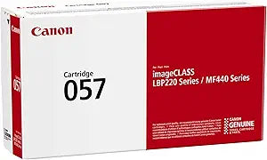 Canon 057 Black Genuine Toner Cartridge