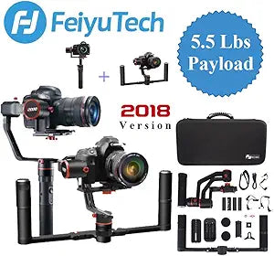 FeiyuTech Feiyu a2000 Gimbal Dual Grip DSLR Camera Kit