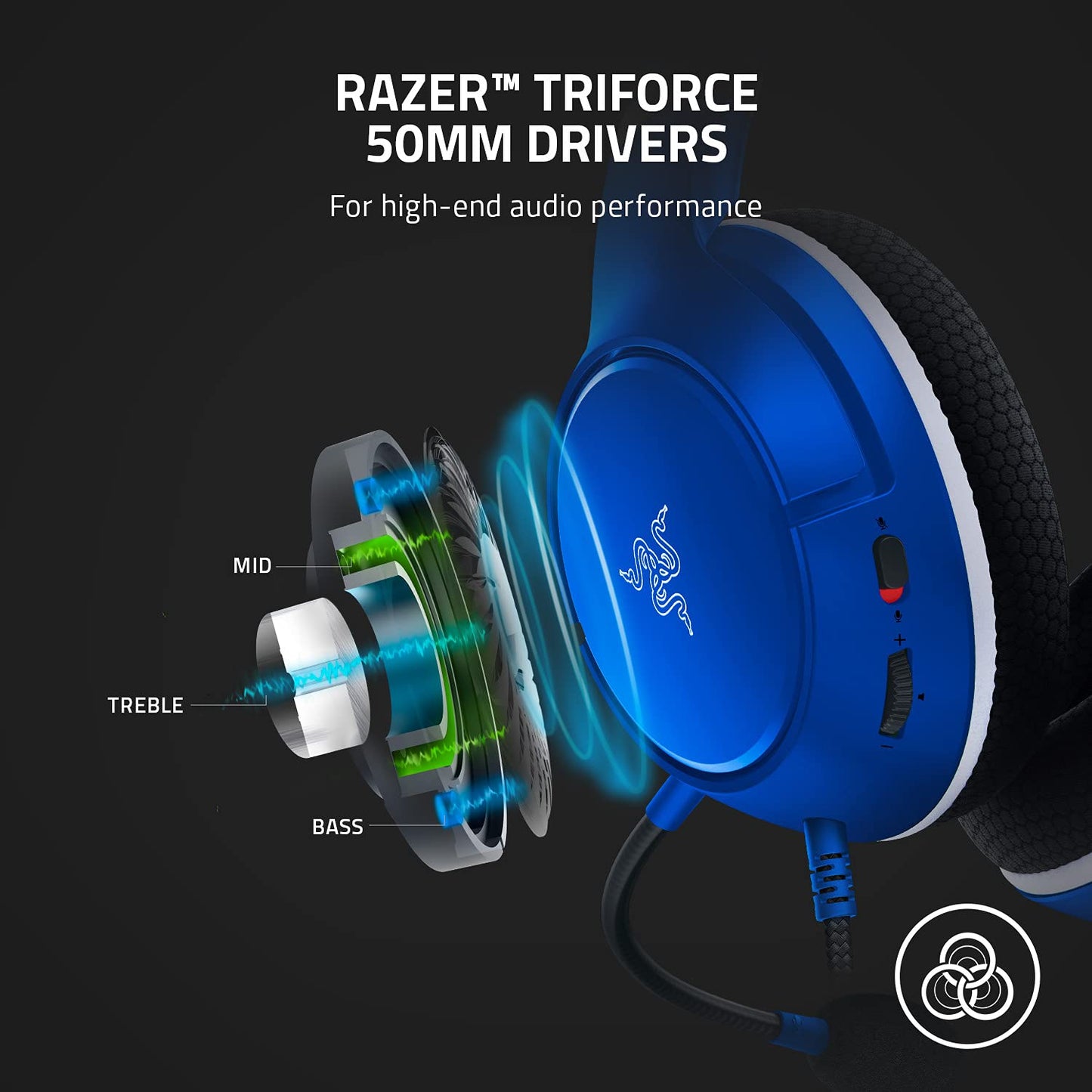 Razer RZ82-03970100-B3M1 Kaira X Headset Charging Stand Xbox Bundle