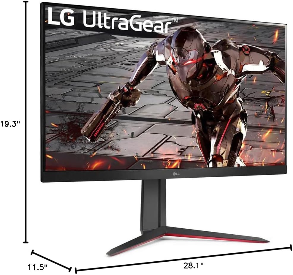 LG 32GN650-B Ultragear Gaming Monitor 32” QHD 165Hz 1ms HDR