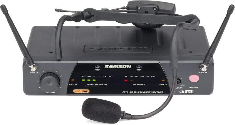 Samson SW7A7SQE-K1 AirLine 77 Fitness Headset Wireless System — main product image