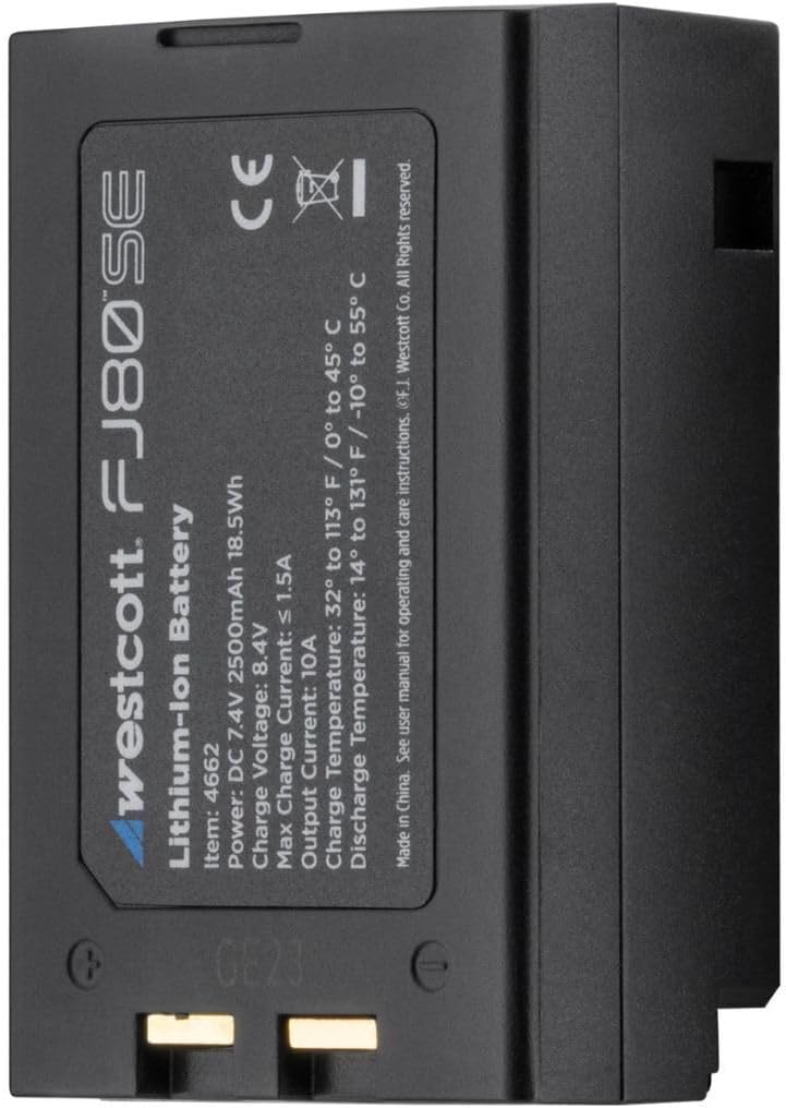Westcott FJ80-SE Battery Fast Charging Lithium-Ion
