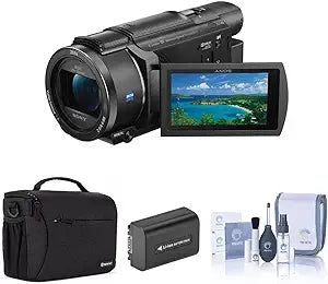 Sony FDR-AX53 4K Handycam Camcorder Bundle Kit