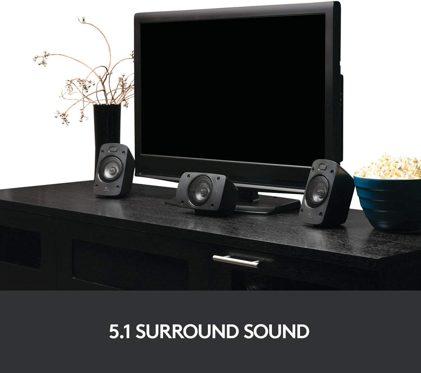 Logitech Z906 5.1 Surround Sound Speaker System (Renewed)